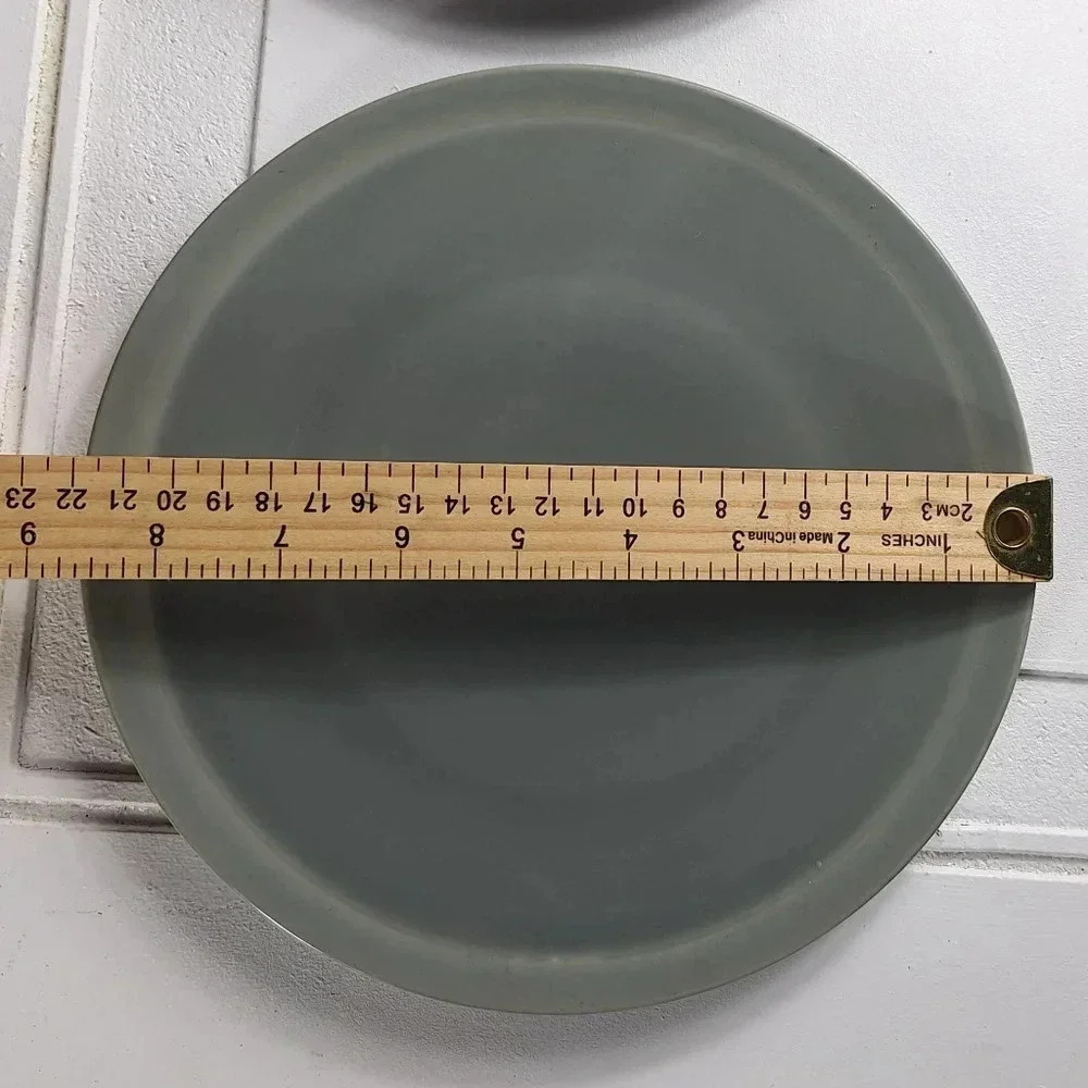 Vera Wang Vera Gradients Wedgewood England 1759 Green 4 Plates Salad/Dessert - Picture 11 of 13